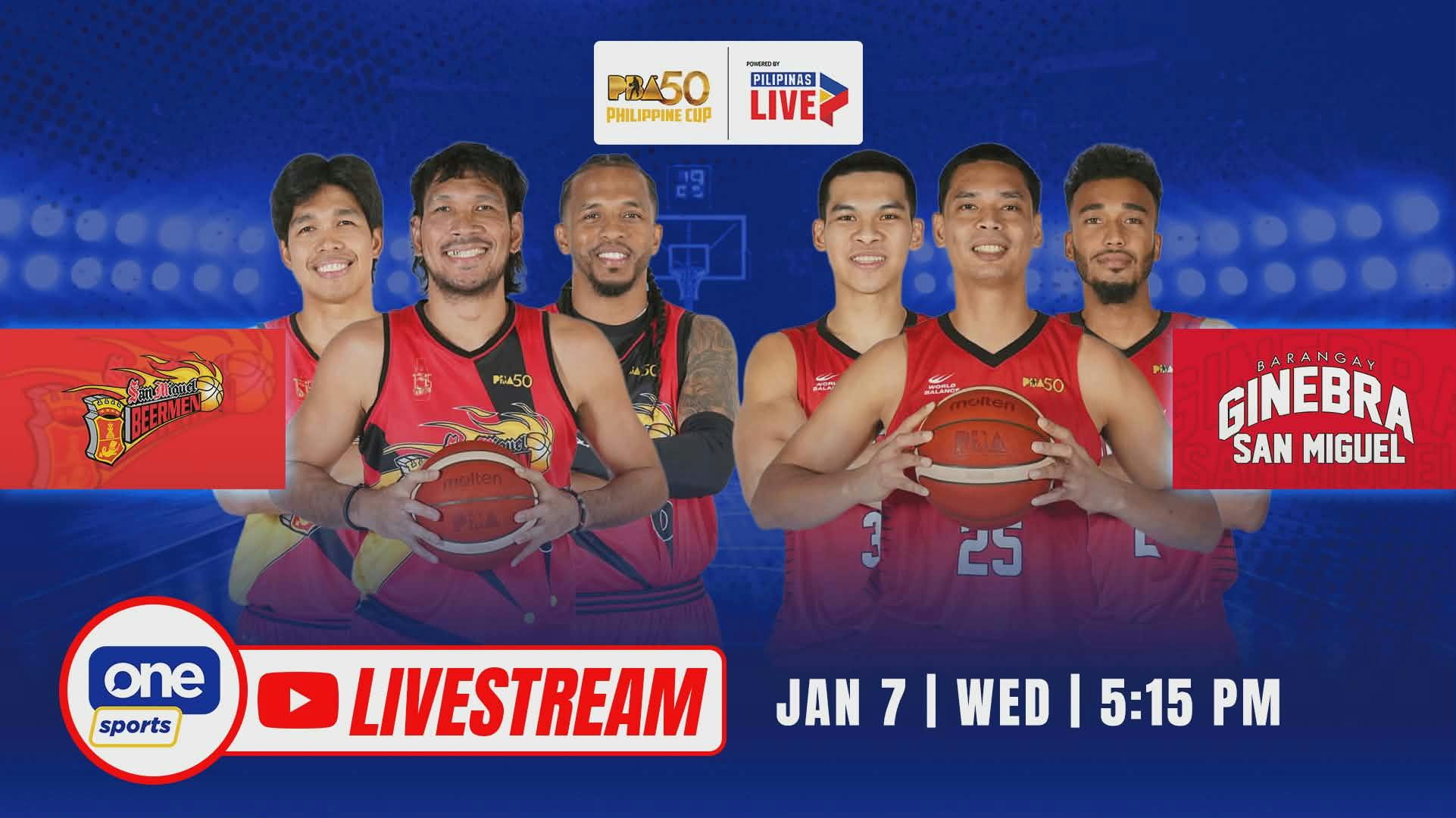 PBA LIVESTREAM: San Miguel vs Ginebra | Philippine Cup semis Game 2