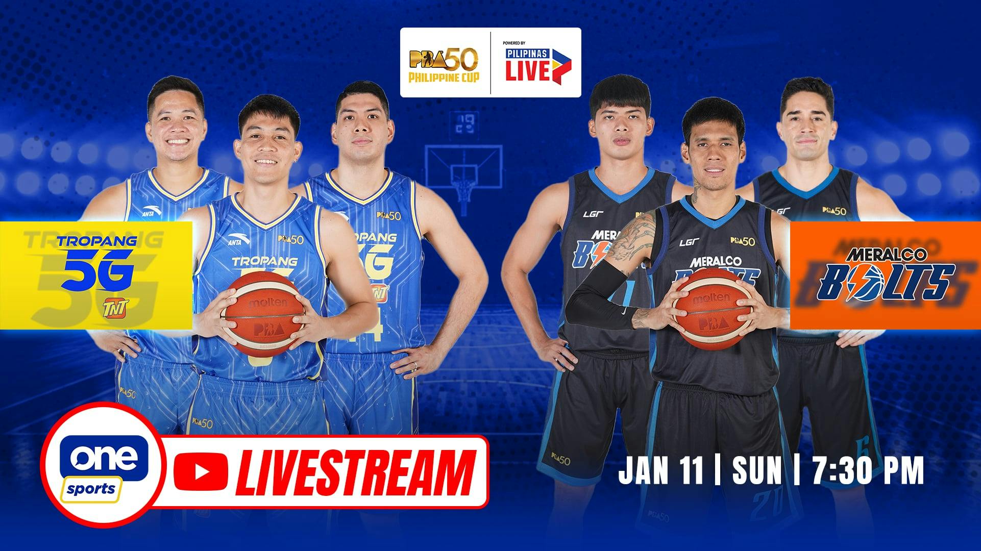 PBA LIVESTREAM: TNT vs Meralco | Philippine Cup semis Game 4