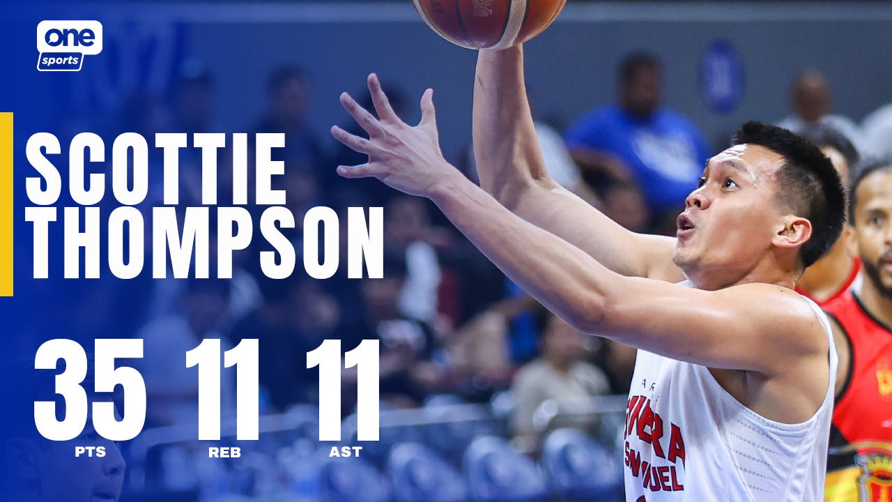 Scottie Thompson makes history with triple-double in Game 4 for Ginebra | PBA Highlights