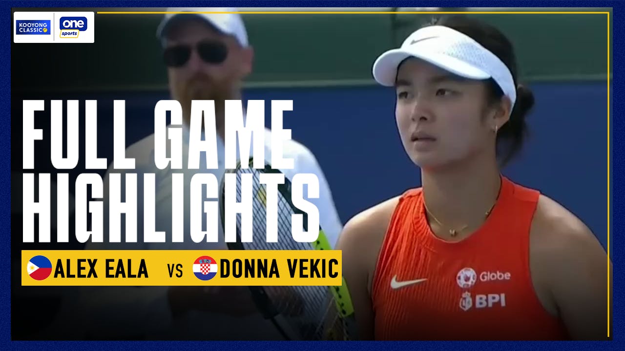 Alex Eala beats Donna Vekic at Kooyong Classic | Highlights