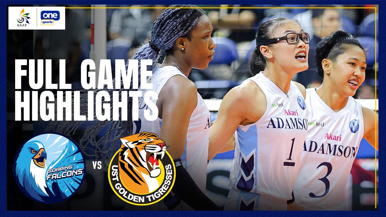 UAAP: Adamson leaves UST stunned with three-set sweep | Highlights