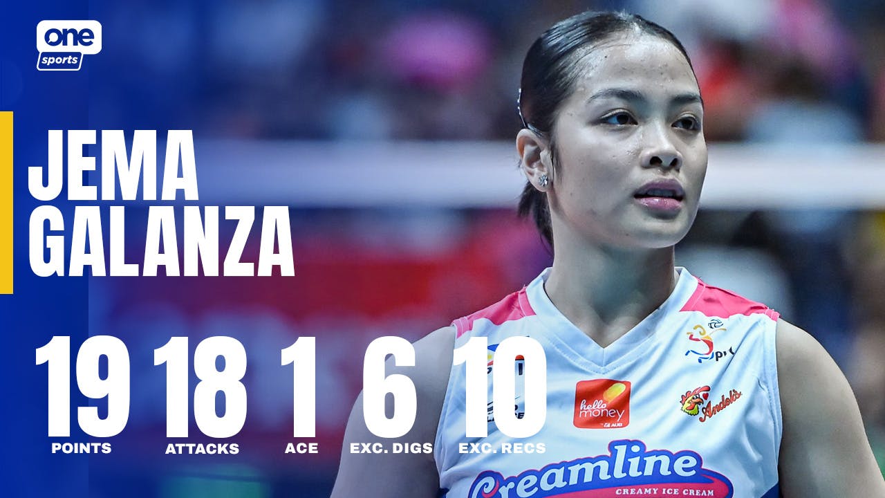 PVL: Jema Galanza pushes Creamline past Nxled | Highlights