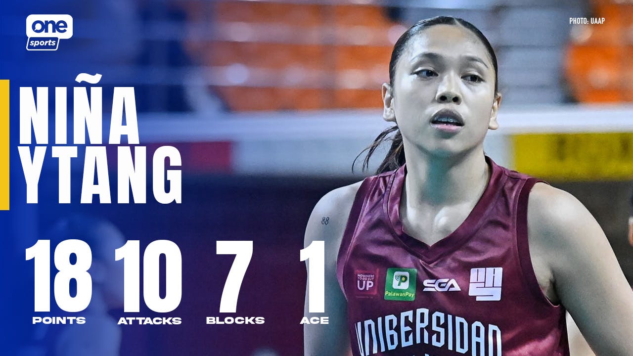 UAAP: Niña Ytang, UP storm past NU in 5 sets | Highlights