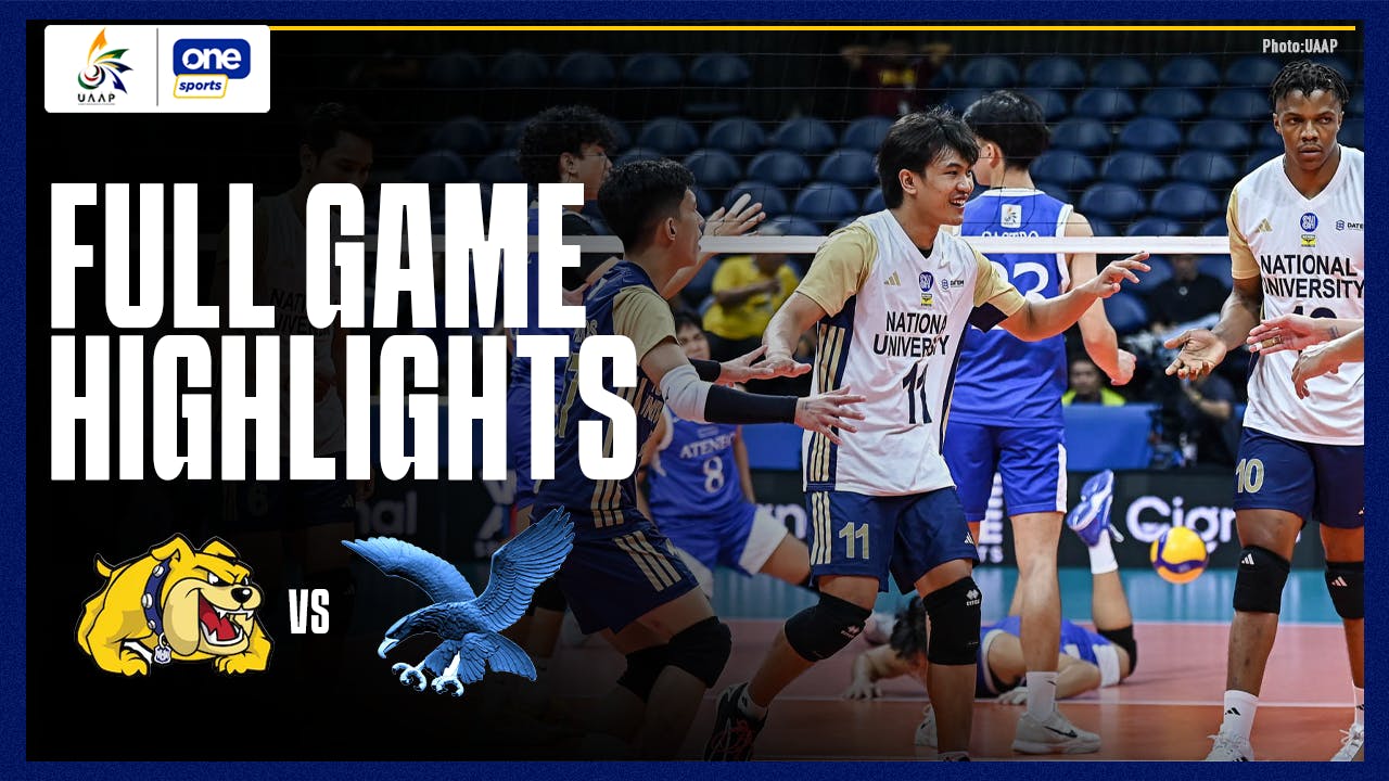 UAAP: Champion NU sweeps Ateneo to claim solo second | Highlights
