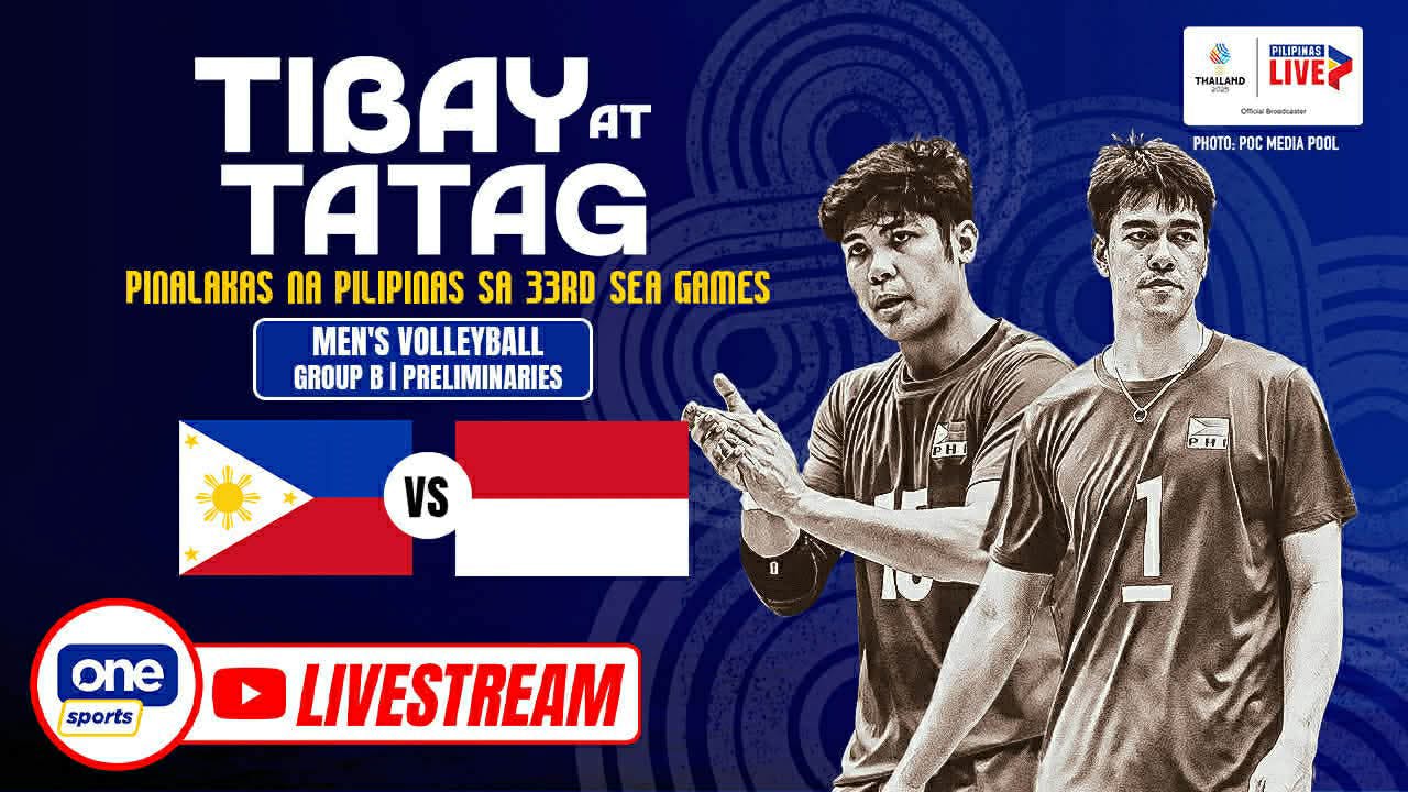 SEA GAMES LIVESTREAM: Philippines vs Indonesia | Men