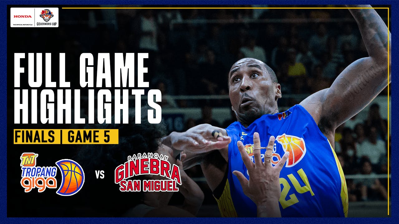 TNT halts Ginebra, seizes pivotal 3-2 lead in Finals | PBA Highlights