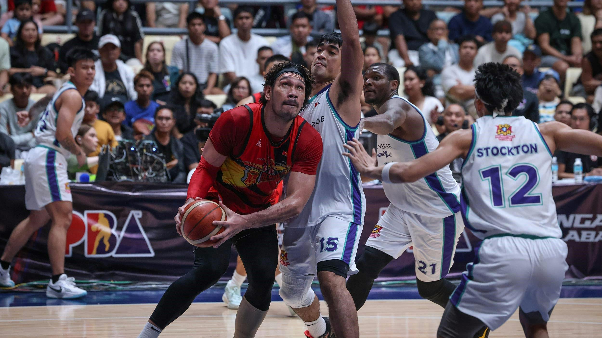 June Mar Fajardo tips hat to Converge: 