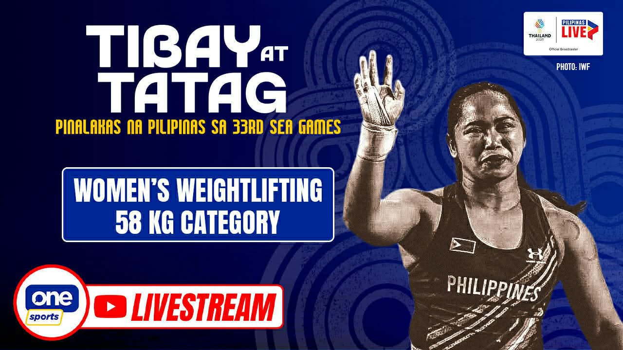 SEA GAMES LIVESTREAM: Hidilyn Diaz back in action | Women