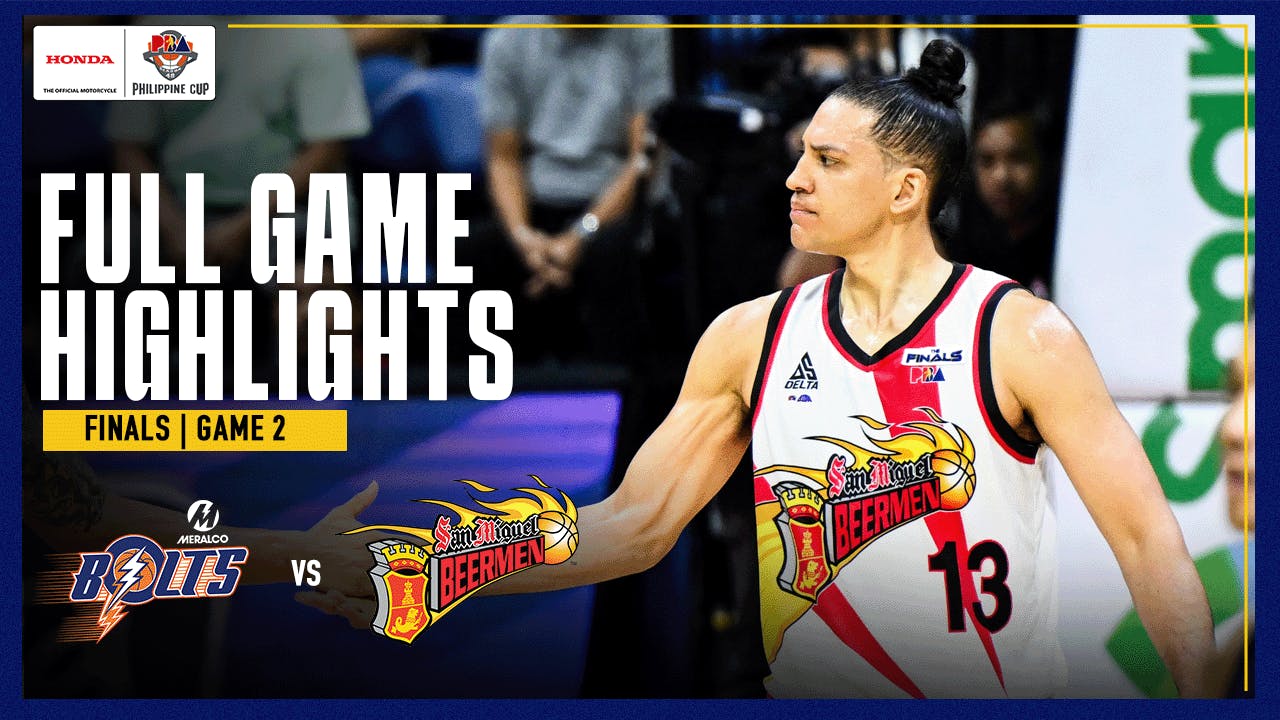 PBA Game Highlights: San Miguel gets even with Game 2 win over Meralco