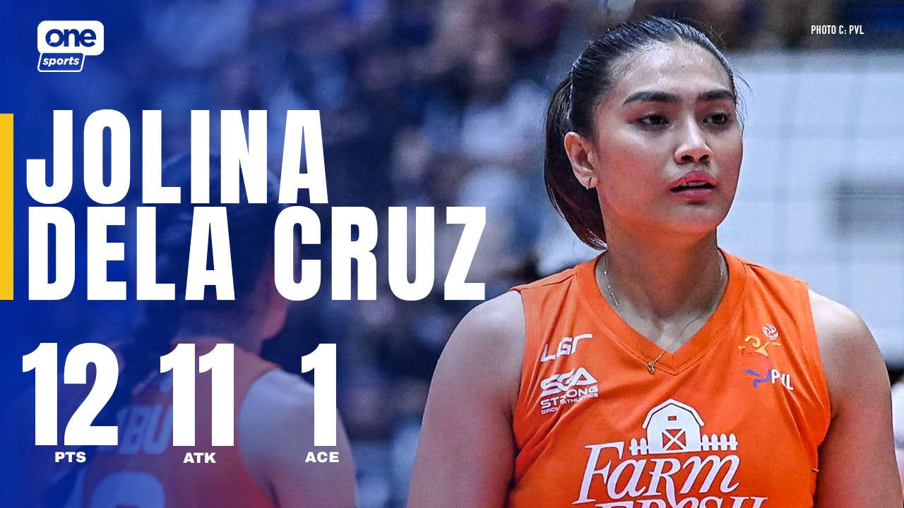 Jolina Dela Cruz sustains fine play in Farm Fresh victory | PVL Highlights