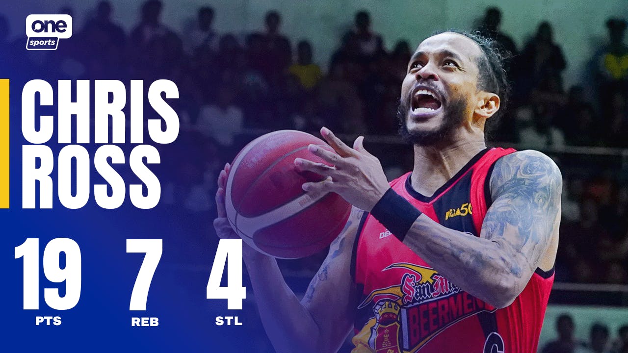 Chris Ross shines in San Miguel