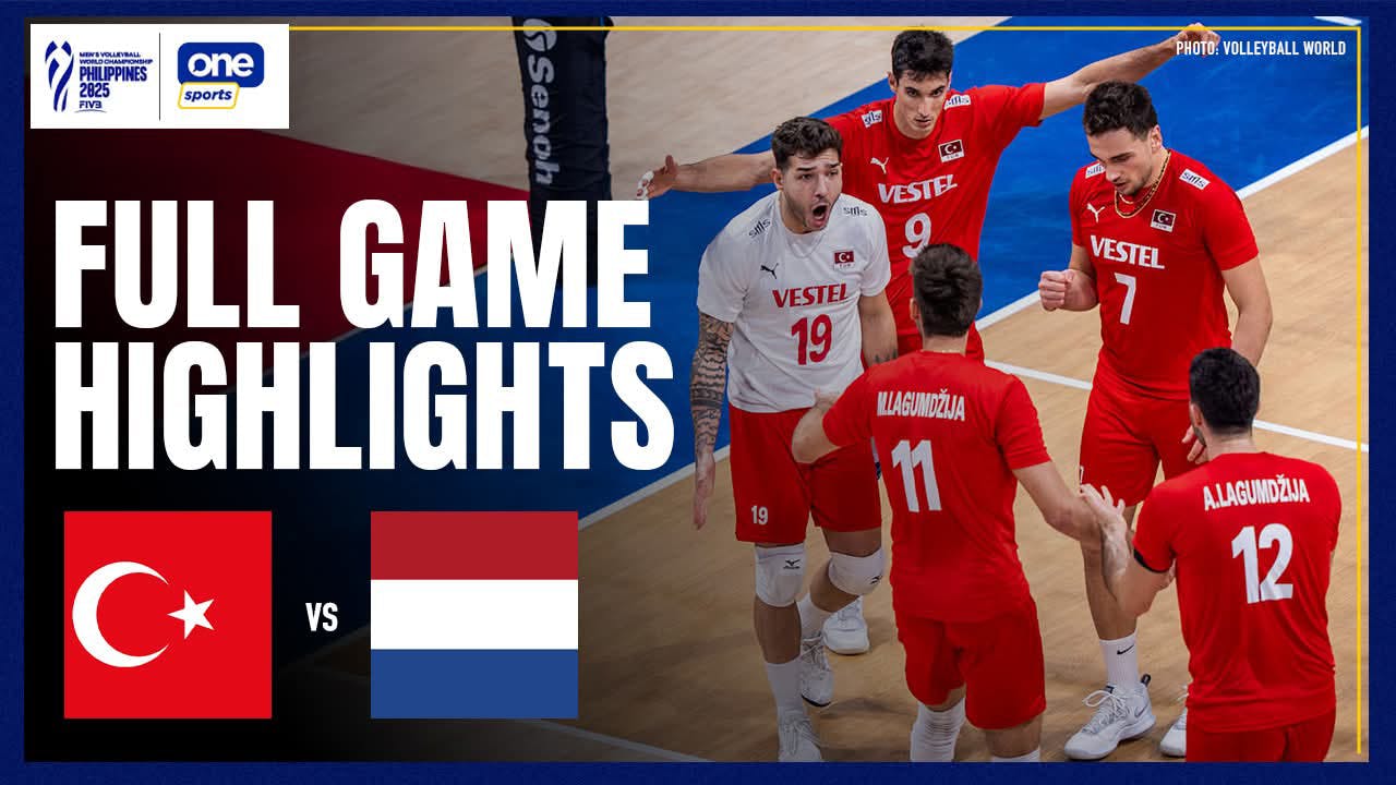 Turkiye books breakthrough quarterfinals with win over Netherlands | FIVB Highlights