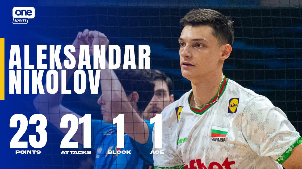 Aleksandar Nikolov carries Bulgaria