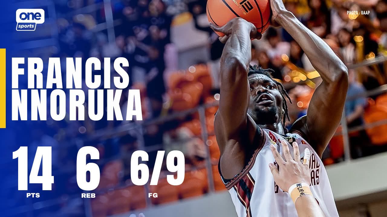 Francis Nnoruka tows UP to back-to-back wins | UAAP Highlights