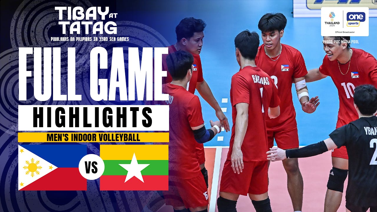 Alas Pilipinas Men start gold-medal quest with sweep of Myanmar | SEA Games Highlights