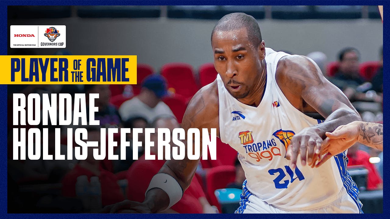 Rondae Hollis-Jefferson shines with near triple-double for TNT in Game 1 | PBA Highlights