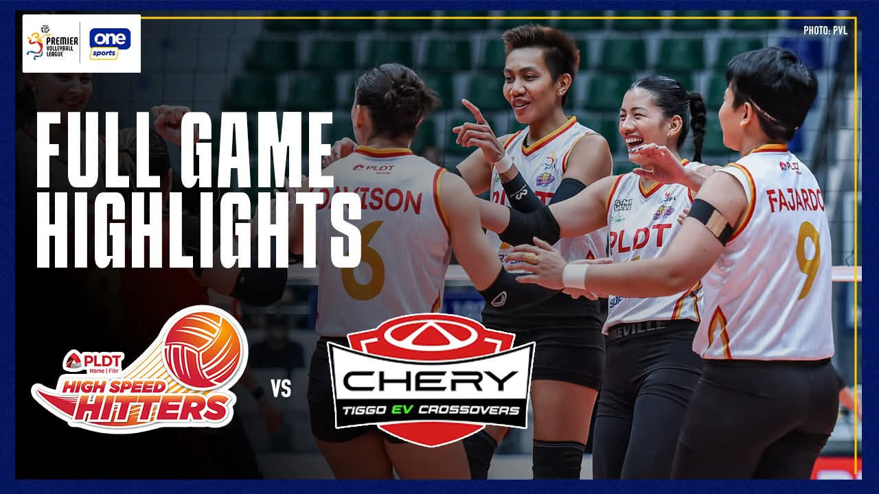 PLDT slows down Chery Tiggo EV for another victory | PVL Highlights