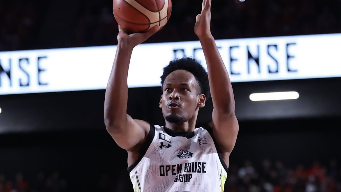 AJ Edu scatters stats in Gunma