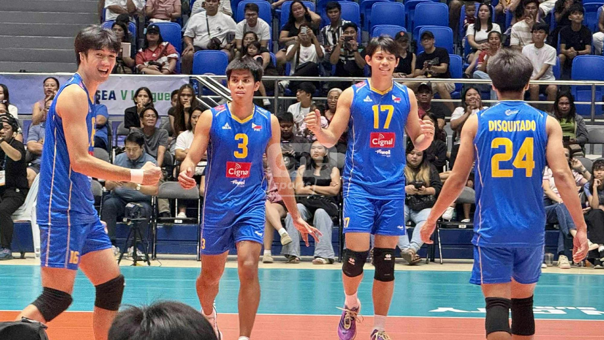Alas Pilipinas Men crash out of SEA V.League podium with loss to Indonesia