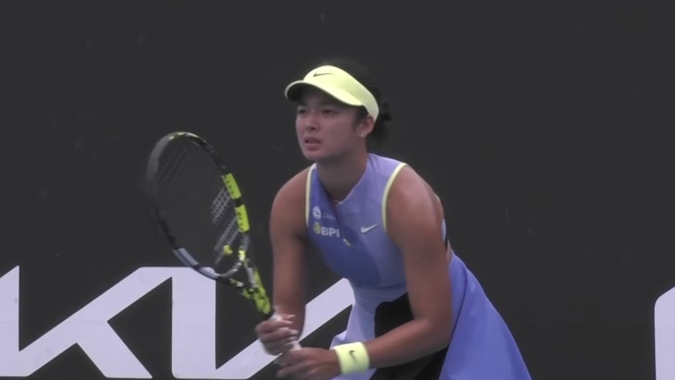 Alex Eala left frustrated in tough Australian Open debut vs Alycia Parks