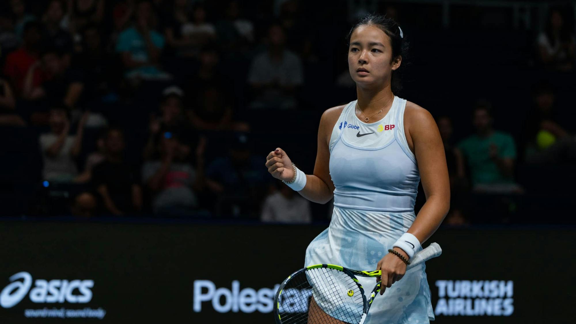 Alex Eala dominates Japanese foe to advance in Mumbai Open