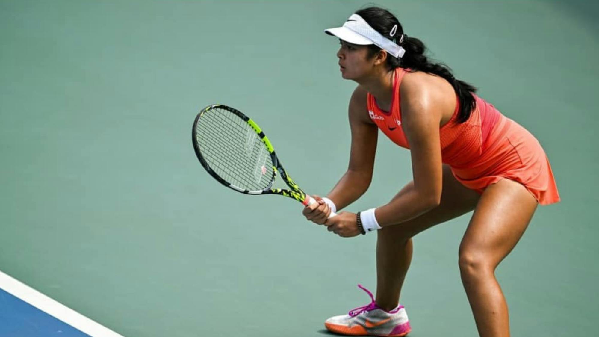 Filipina tennis player Alex Eala through to semis in W100 Dubai tiff