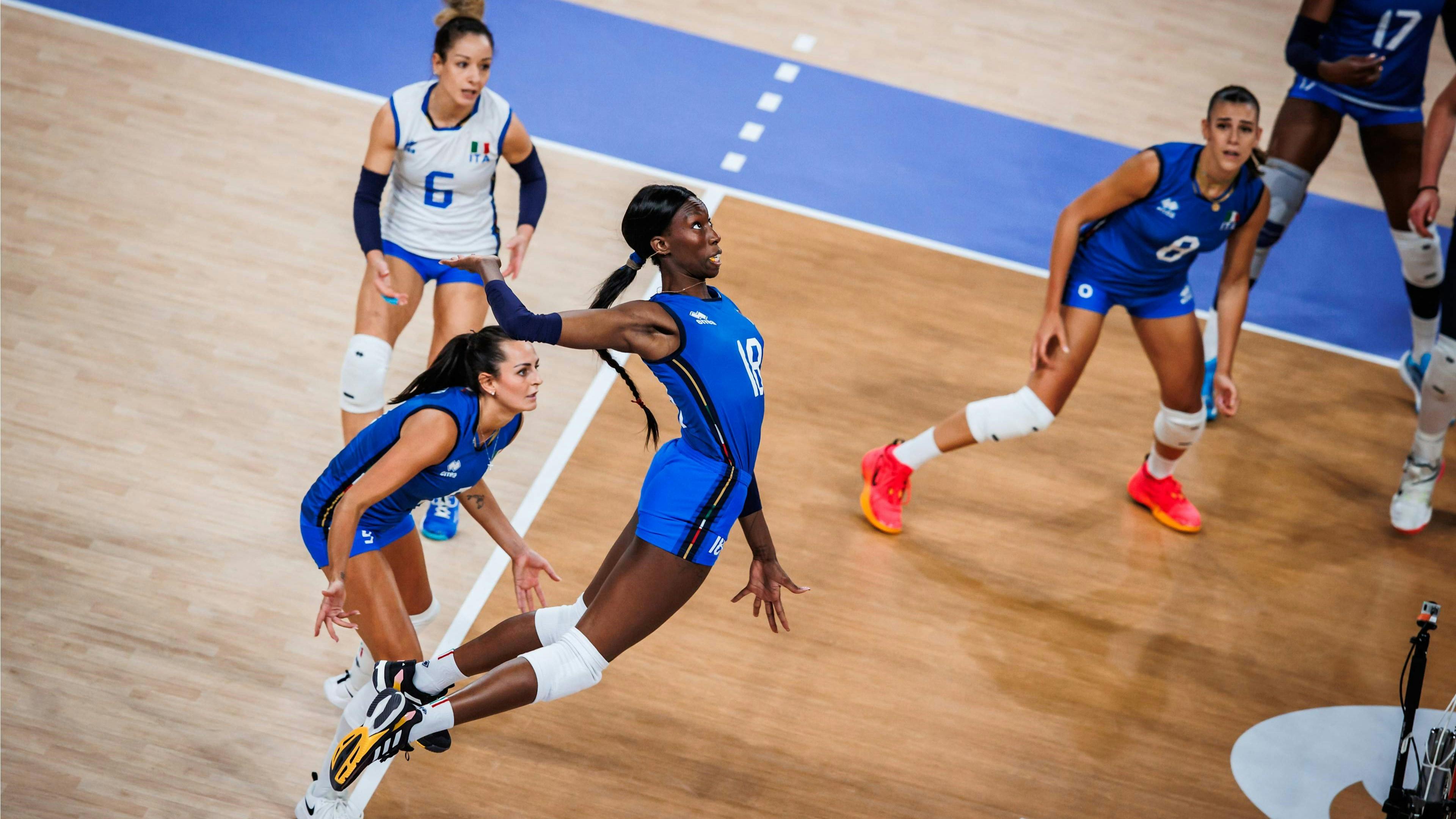 Italy dethrones USA in 3 to claim firstever gold in Paris 2024 women's