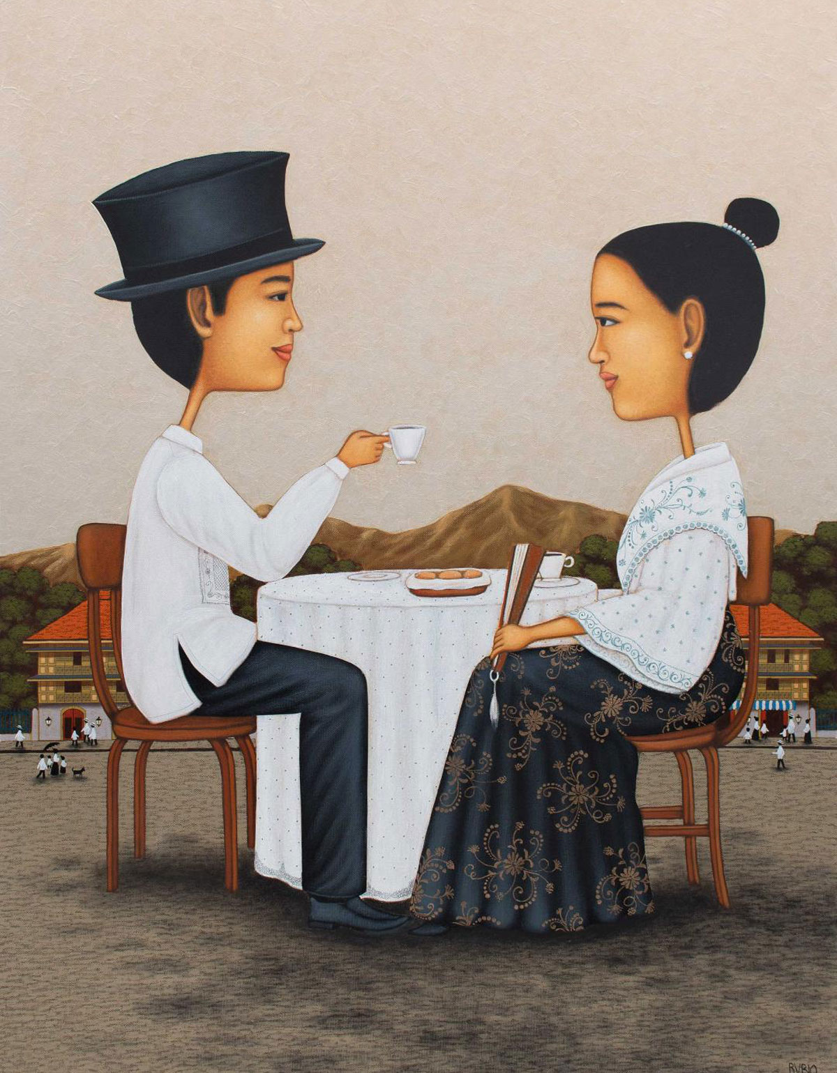 Artist Dominic Rubio Evokes Grace Of Philippine Heritage In ‘Tipos Del ...