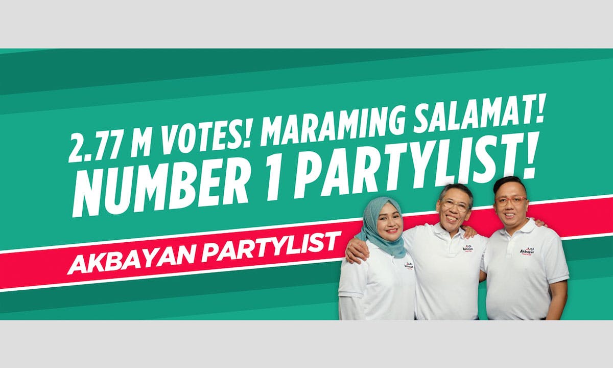 Winning Party-Lists Proclaimed Today, May 19
