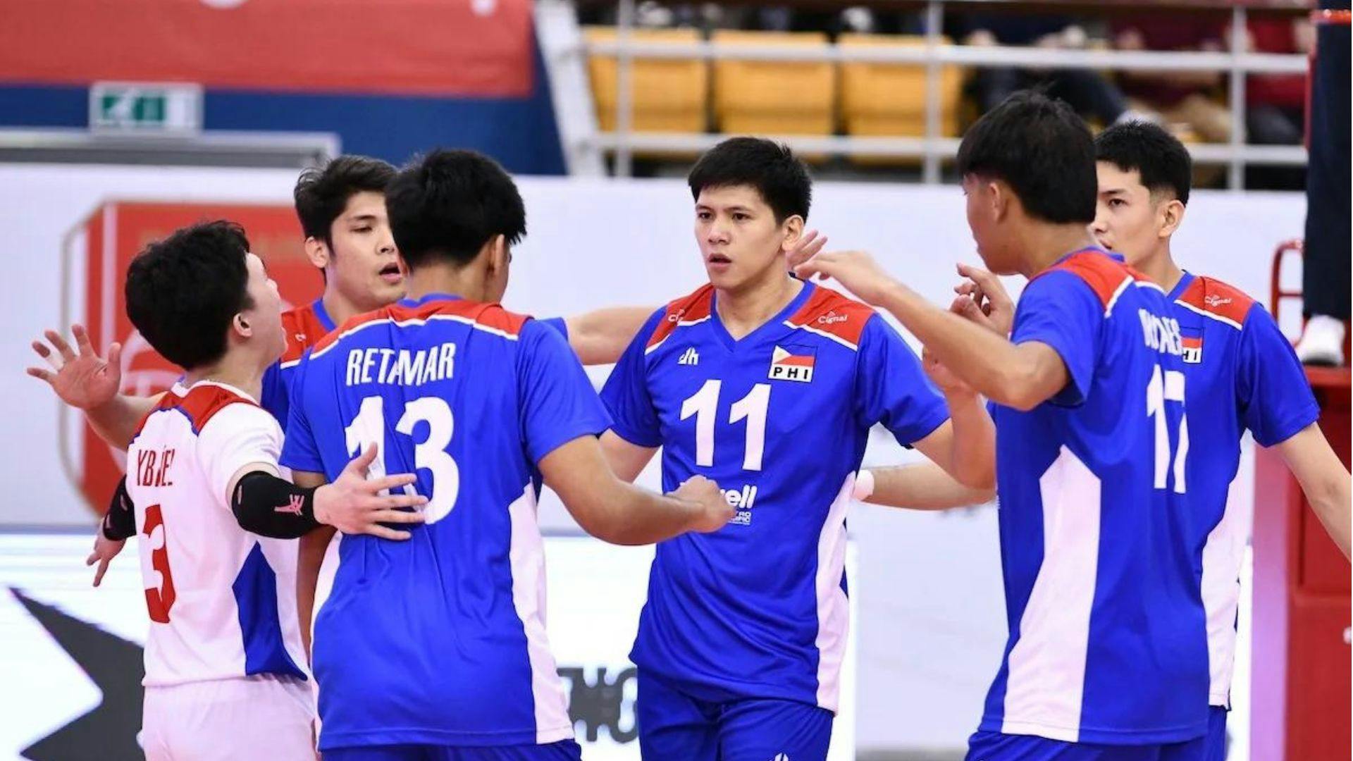 Alas Pilipinas finish tenth in AVC Challenge Cup for Men after bowing ...