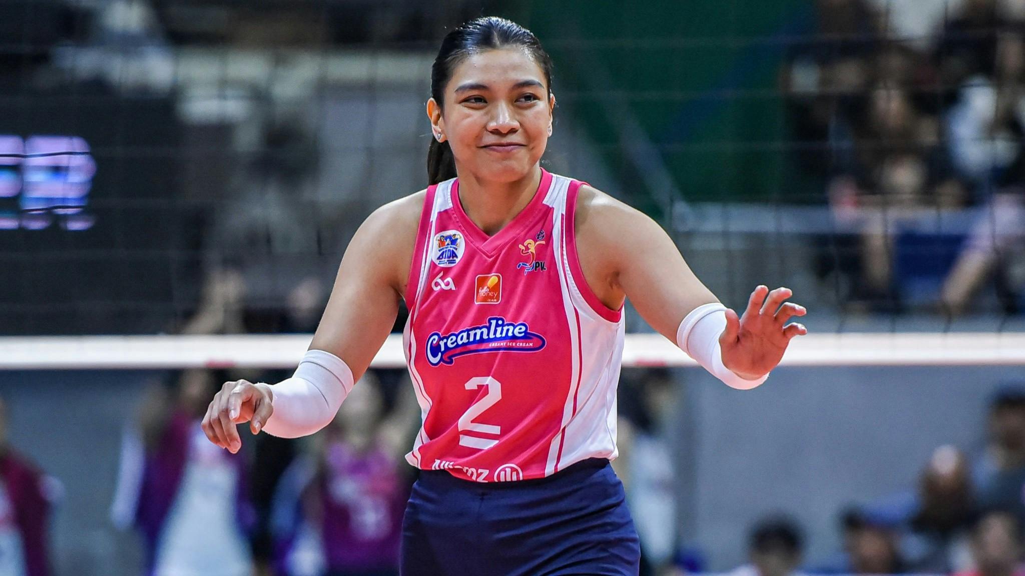 Alyssa Valdez funnily proves why she's Clutch Queen even in totally  different arena | OneSports.PH