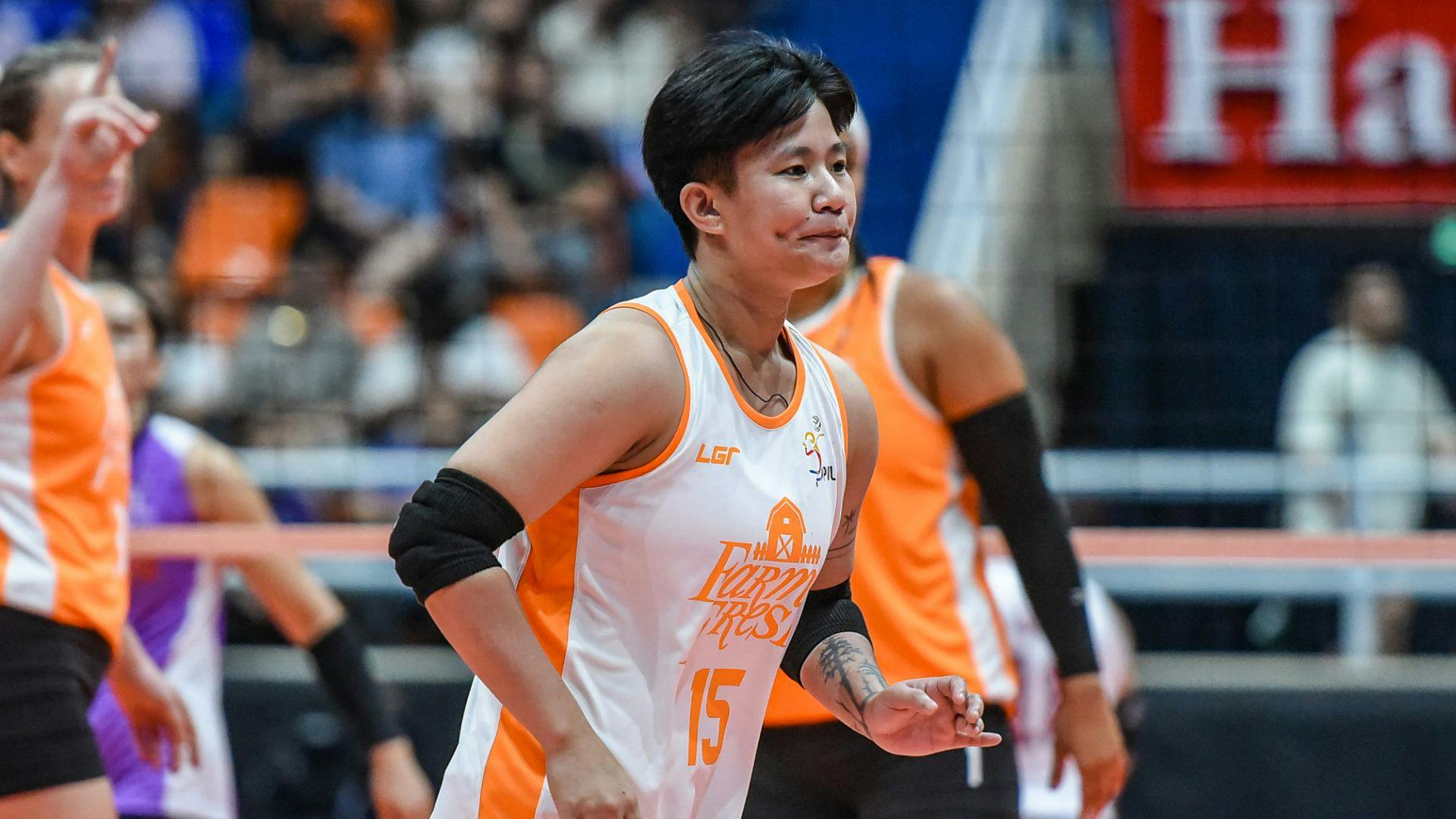 Alyssa Bertolano repays Alessandro Lodi’s trust as Farm Fresh’s starting libero in PVL Reinforced