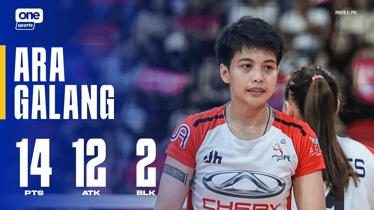 Ara Galang anchors Chery Tiggo despite loss to Creamline | PVL Highlights