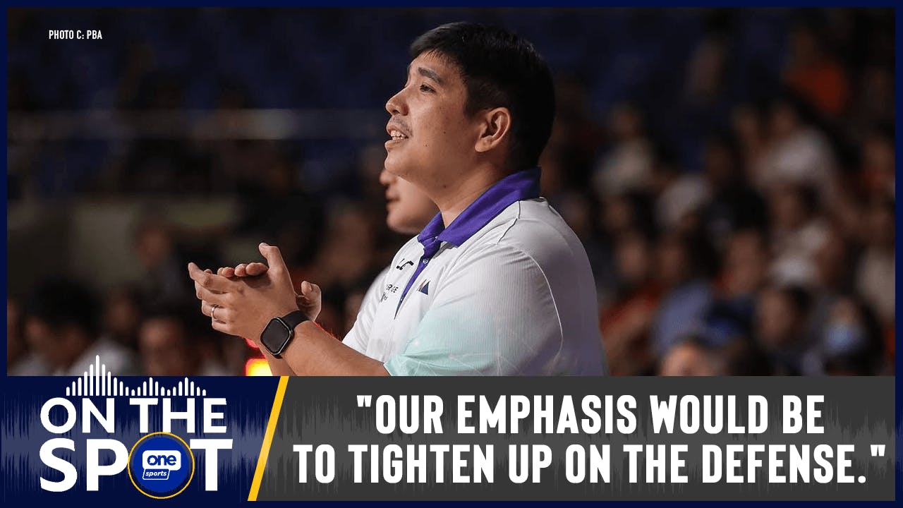 Coach Atienza shifting his focus to defense for Converge after victory over Blackwater | OS On The Spot