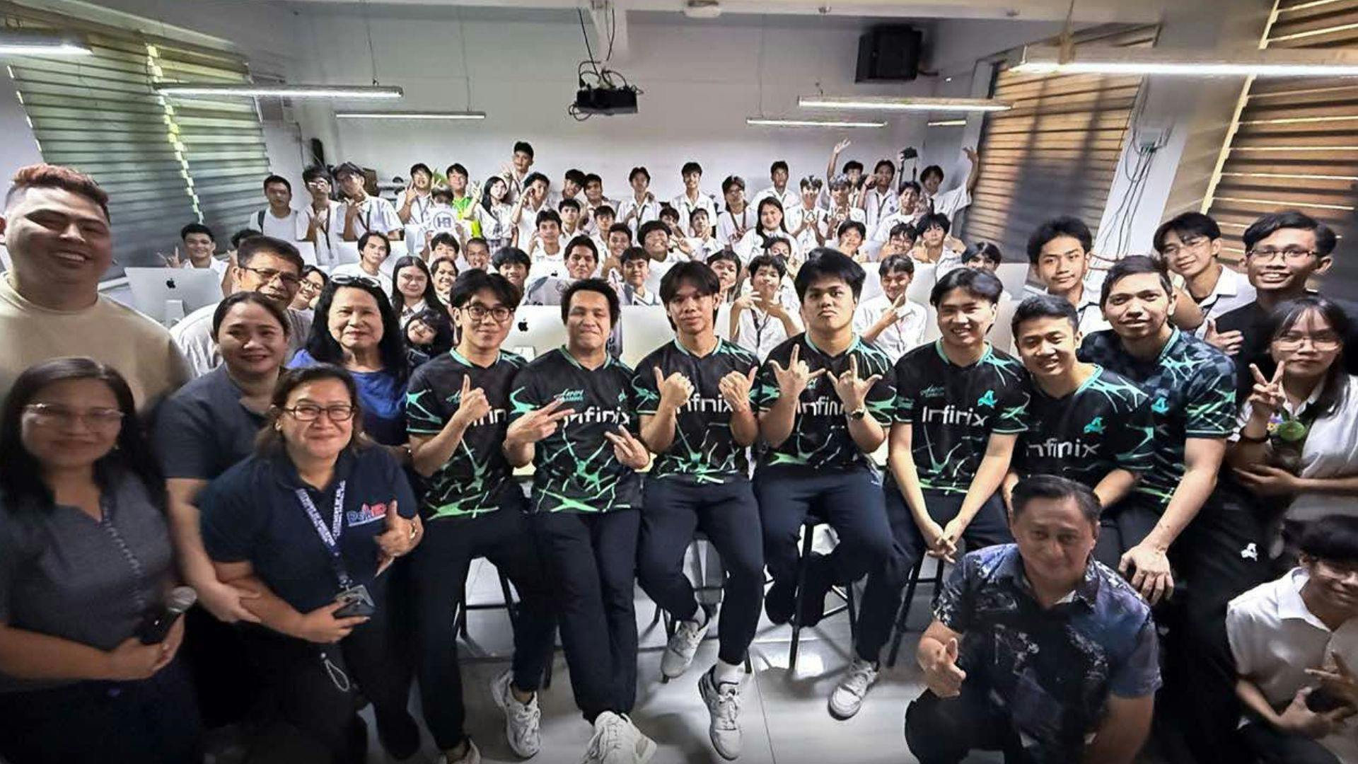 Aurora Gaming inspires Upper Bicutan high school students with real-world esports lessons