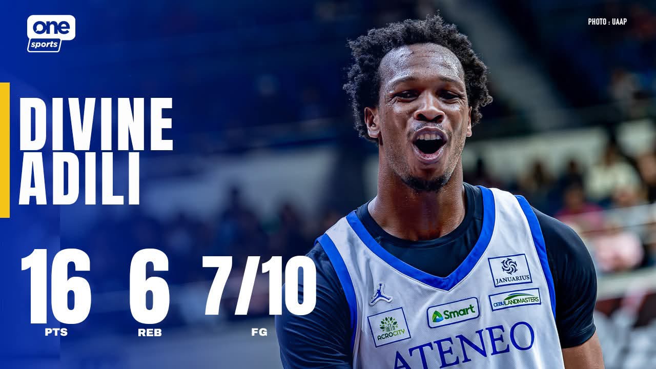 Divine Adili shows way as Ateneo surges past Adamson | UAAP Highlights