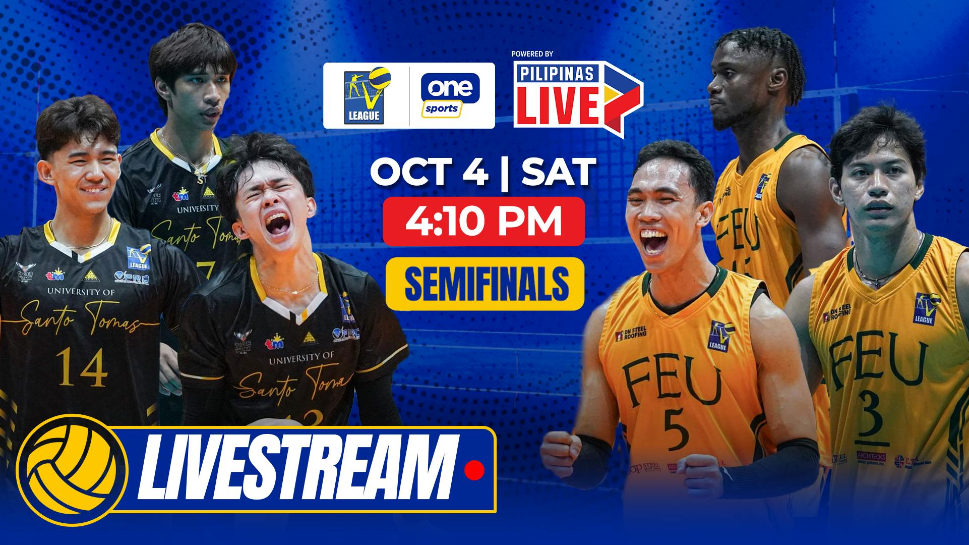 LIVESTREAM | Semifinals Game 3: UST vs FEU | 2025 V-League Collegiate Challenge