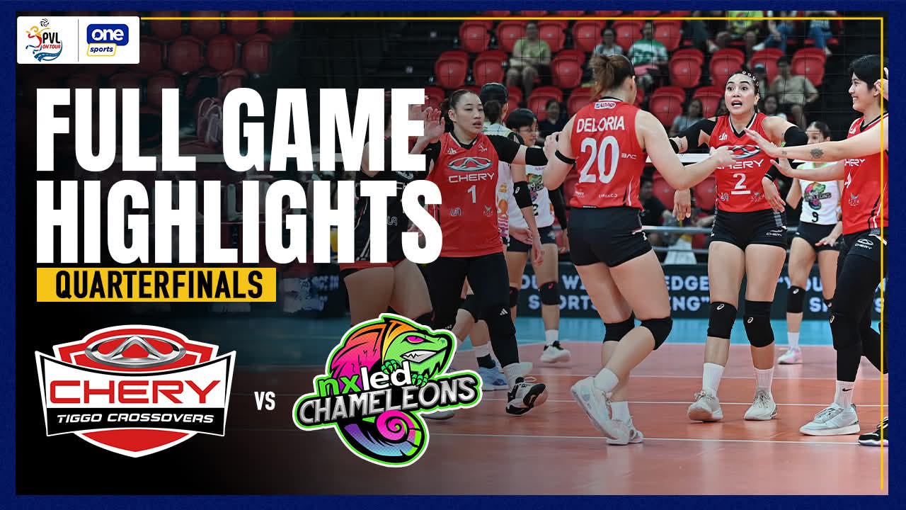 Chery Tiggo zooms past Nxled to make PVL on Tour semis | PVL Highlights