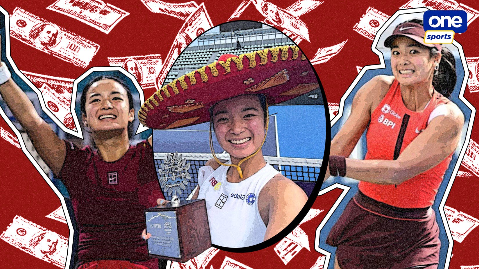 How much did Alex Eala earn in her first set of Grand Slam appearances?