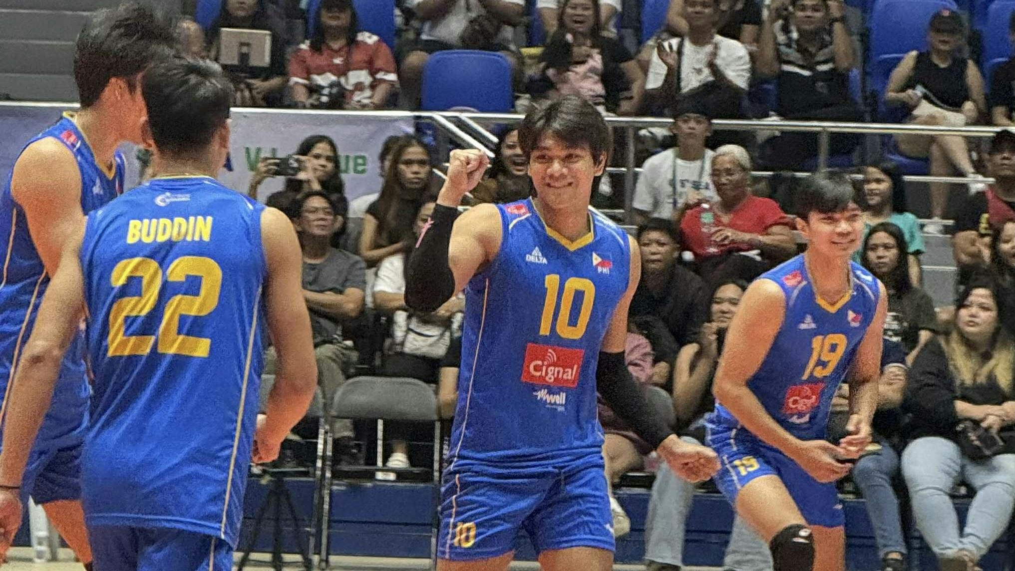 Kennedy Batas vows to continue fighting for Philippine volleyball after first official stint with Alas