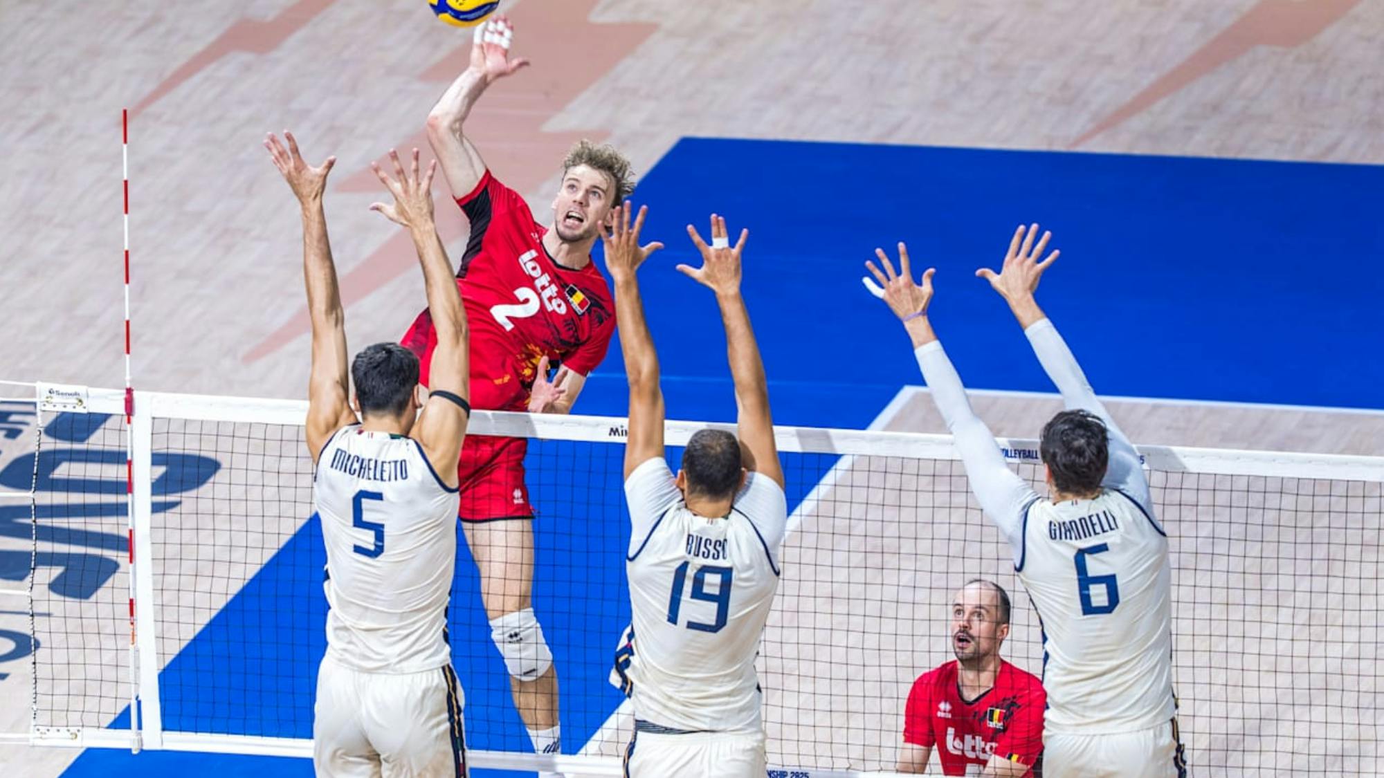 FIVB: Belgium averts meltdown to derail defending champ Italy, clinches Round of 16 berth