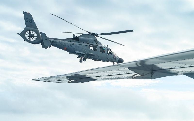 China Helicopter Flies Dangerously Close To BFAR plane | OneNews.PH