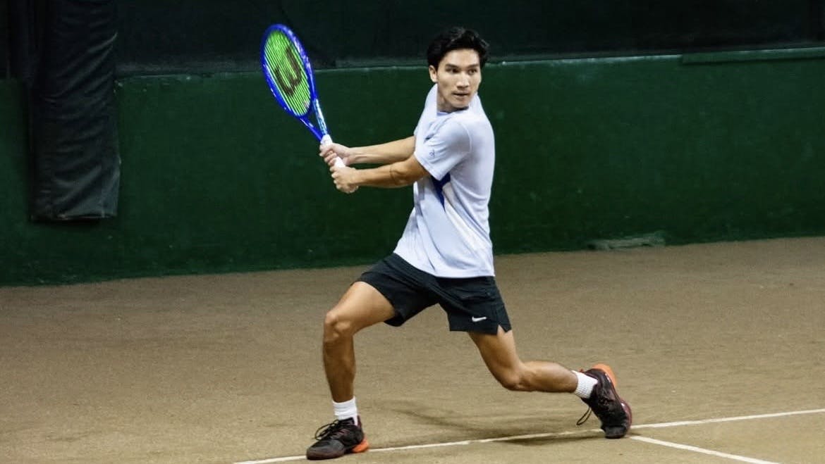 Pro tennister Brysl Libao takes part in history as hitting partner for Philippine Women’s Open