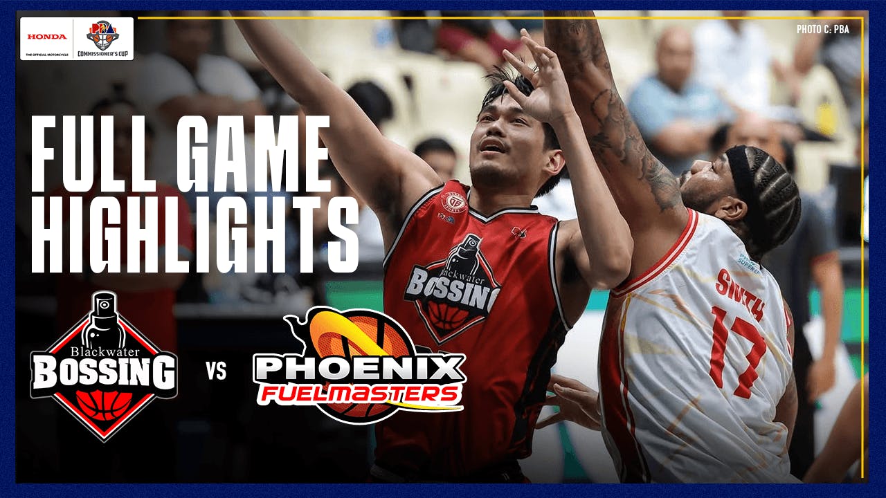 Blackwater keeps playoff hopes alive with win over Phoenix | PBA Highlights