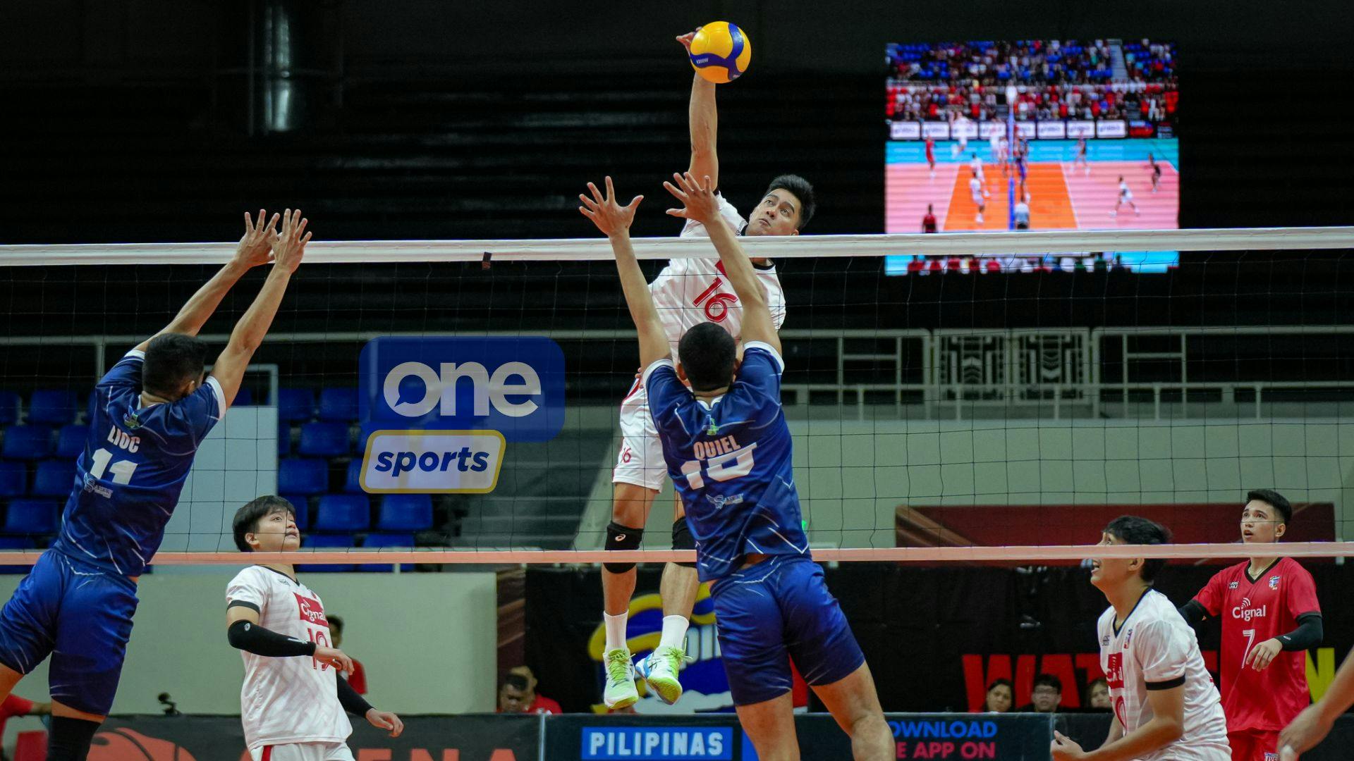 Spikers' Turf: Bryan Bagunas, Cignal sweep PGJC-Navy to stay perfect in ...