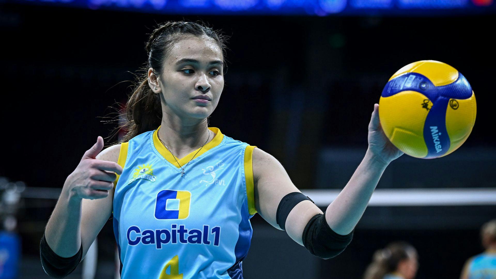 Bella Belen savors nostalgic return to MOA Arena during Capital1’s PVL sweep of Choco Mucho