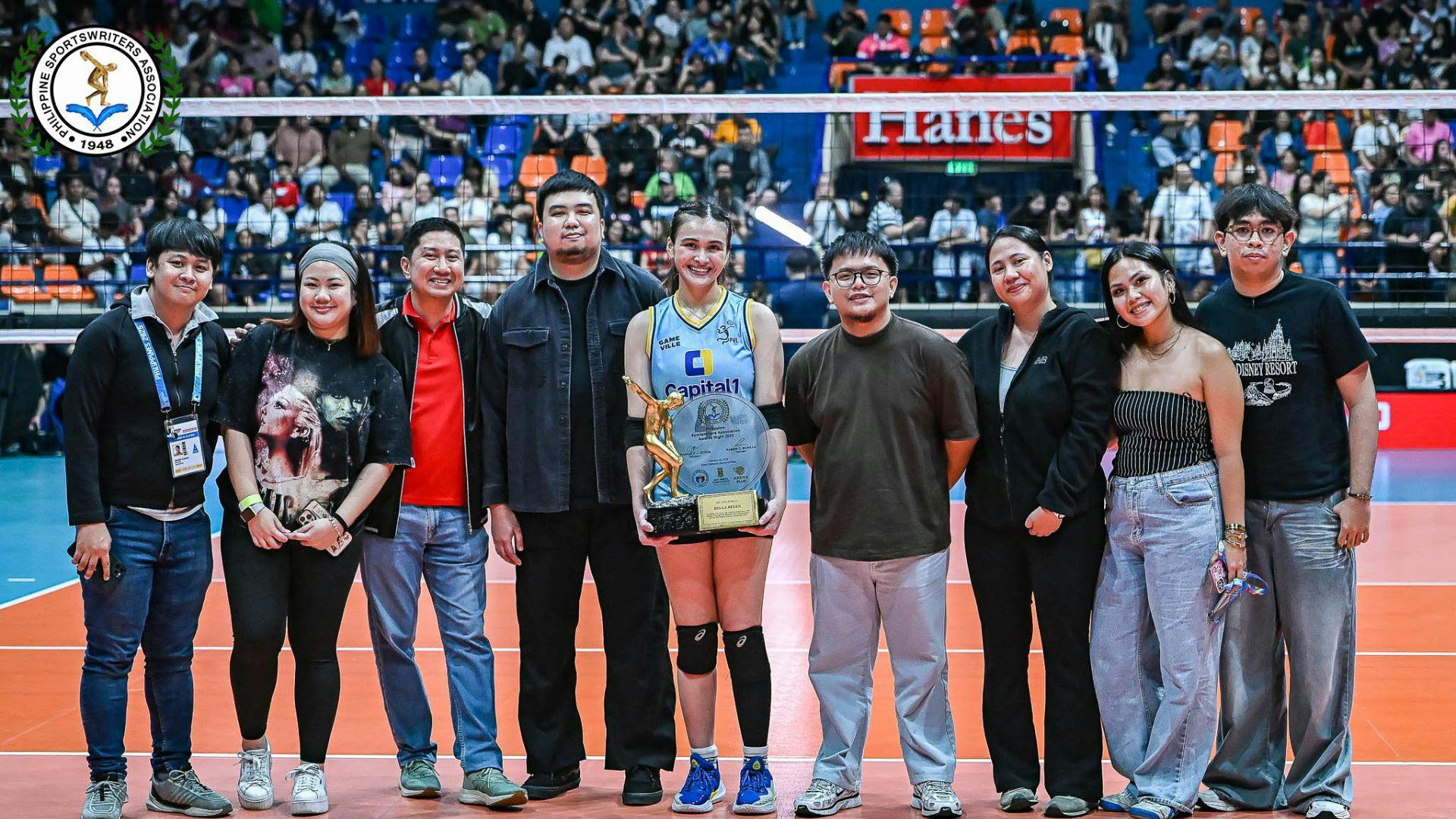 Bella Belen humbled, motivated in joining elite with PSA Ms. Volleyball award