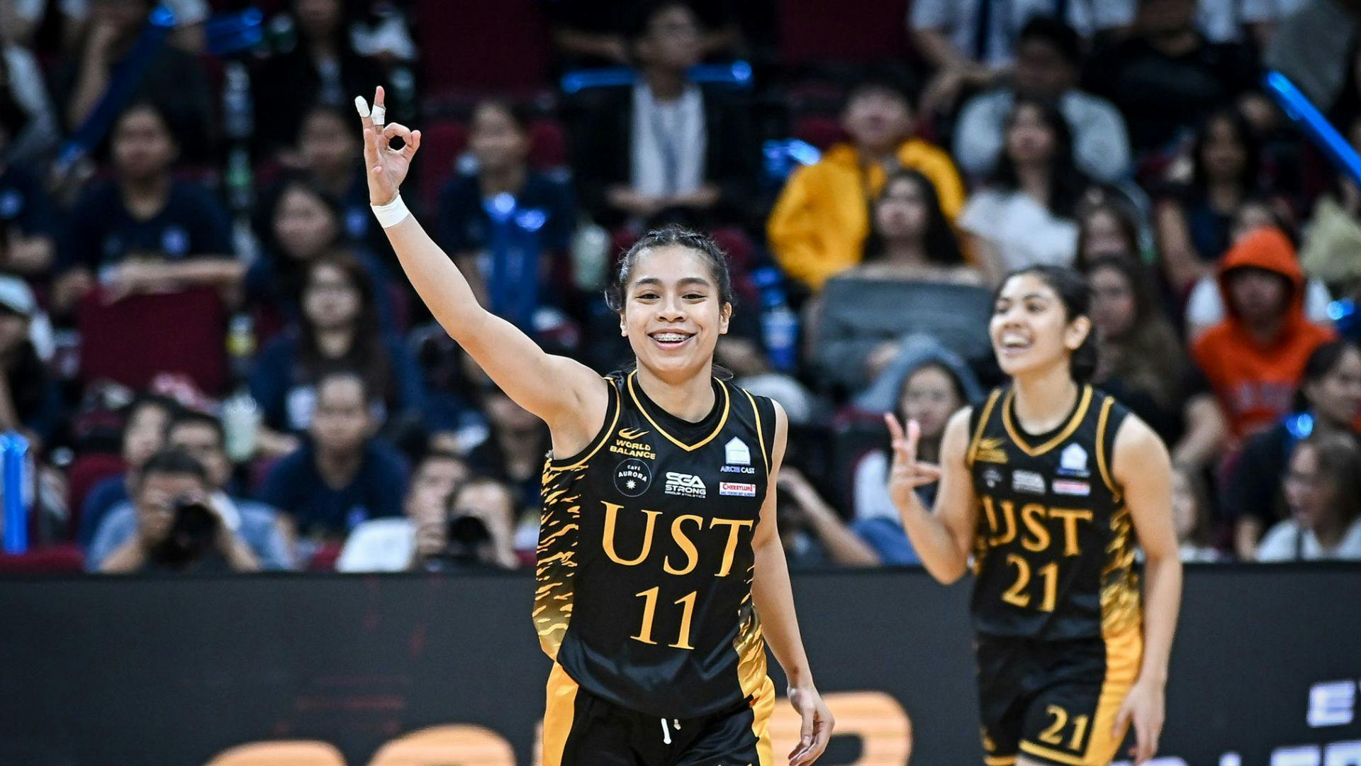 Brigette Santos delivers stellar Game 2 performance as UST forces winner-take-all vs. NU