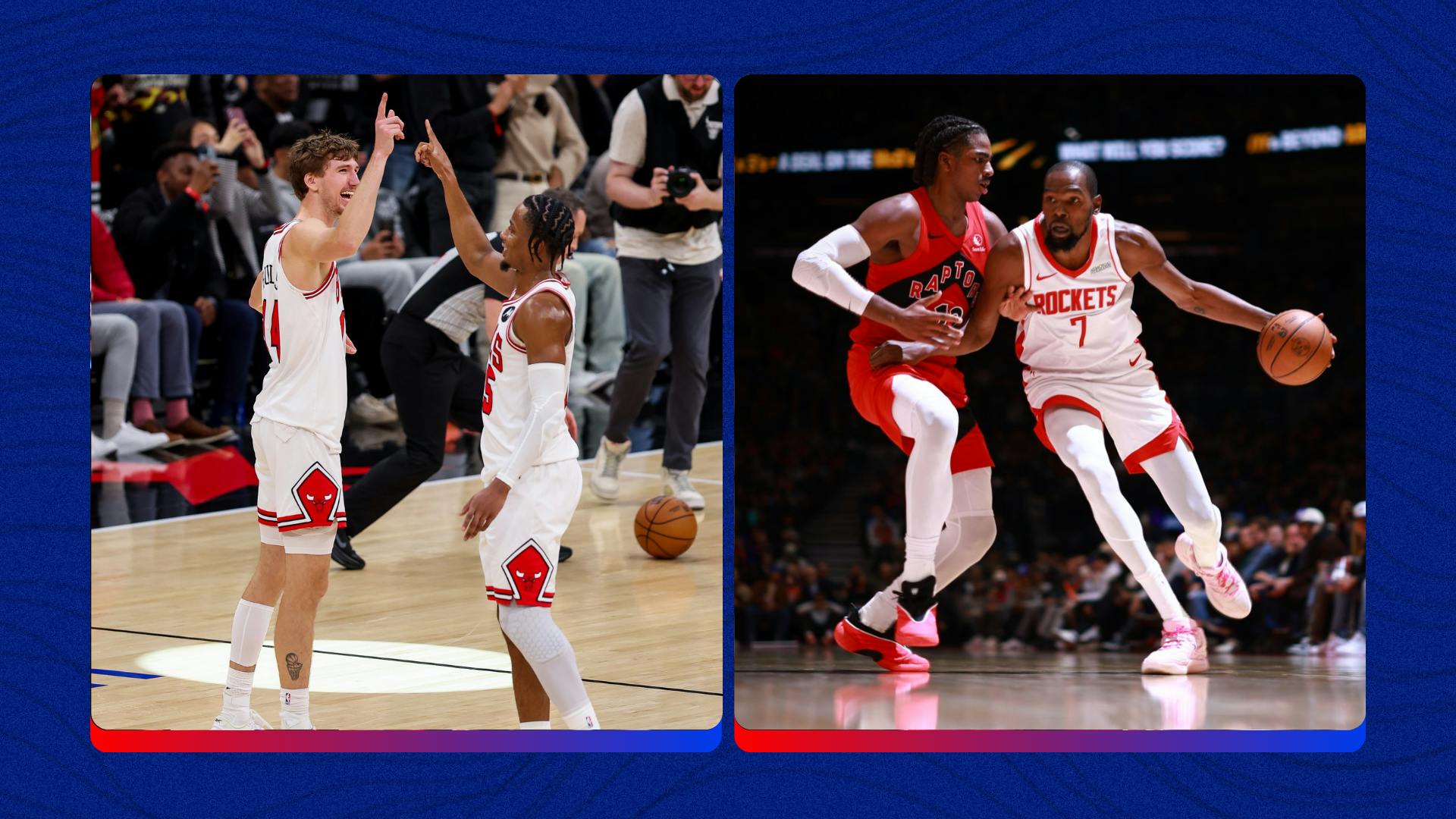 Coast-to-Coast: Bulls stay perfect; Kevin Durant drops 31 in Rockets win