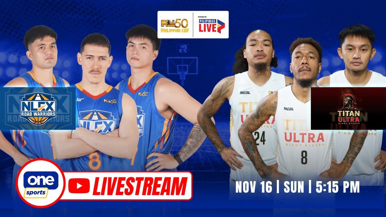 PBA LIVESTREAM: NLEX Road Warriors vs Titan Ultra Giant Risers | Philippine Cup